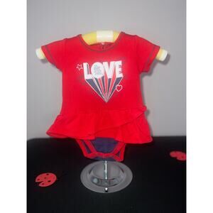 St. Louis Cardinals Baby Girl Onesie Outfit 6M